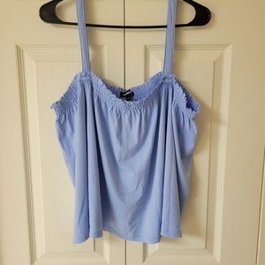 Express Large Powder Blue Top